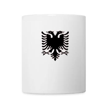 Aigle albanais - Mug blanc - blanc - Devant
