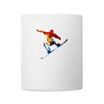 snow boarder 2 - Mug - white - Front