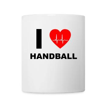 I Love Handball - I love handball - Mug - white - Front