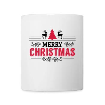 Joyeux Noël Cadeau de Noël Père Noël - Mug blanc - blanc - Devant