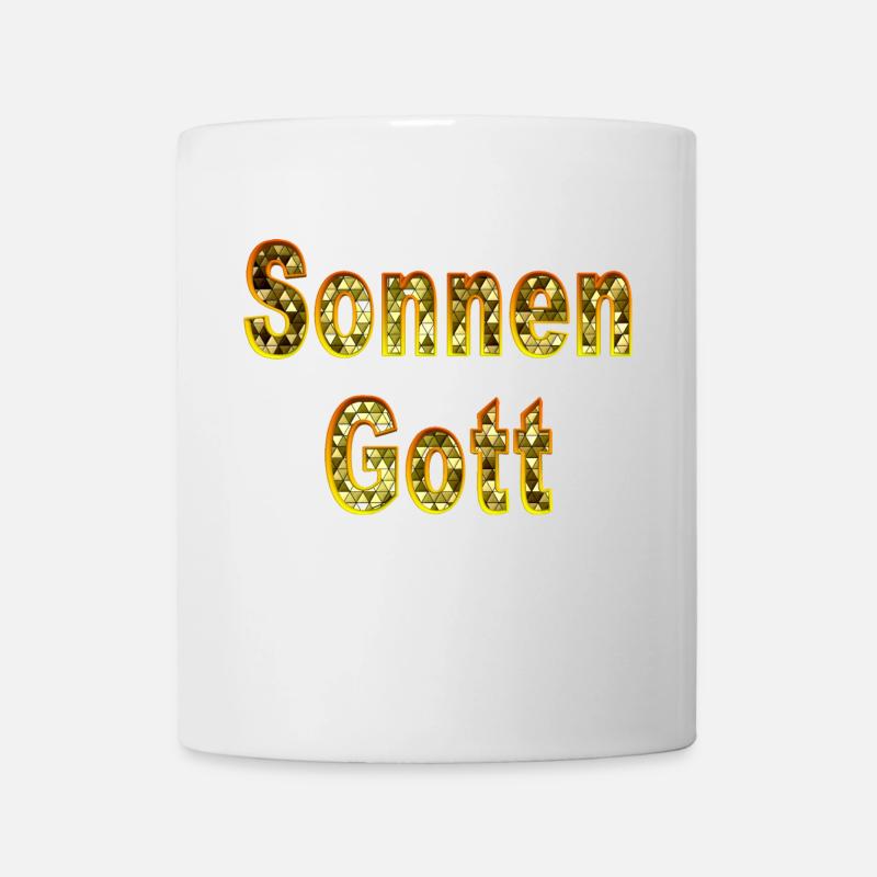 Dieu du soleil 2 - Mug blanc - blanc