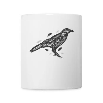 Black Raven - Mug - white - Front