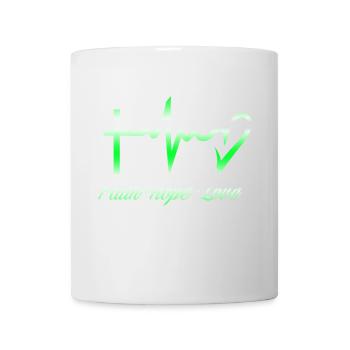 Glaube Hoffnung Liebe - Tasse - Weiß - Vorne