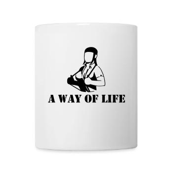 A Way of Life Girl - Mug - white - Front