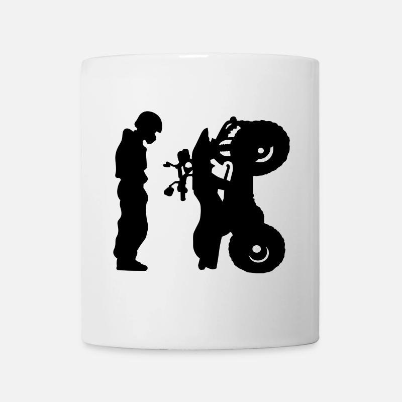 Quad - Tasse - Weiß