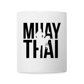muay thai - Mug blanc - blanc - Devant