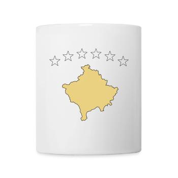 kosovo - Tasse - Weiß - Vorne
