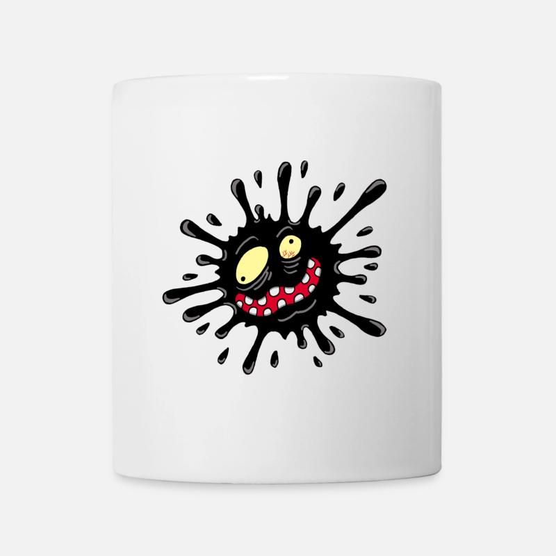 Inkblot-Monster - Tasse - Weiß