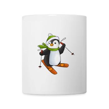 Ski fahren - Tasse - Weiß - Vorne