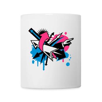 Arrows in different directions - Mug - white - Front