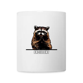 Evil Raccoon - Mug - white - Front