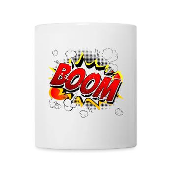 Boom Comic Grafik - Tasse - Weiß - Vorne