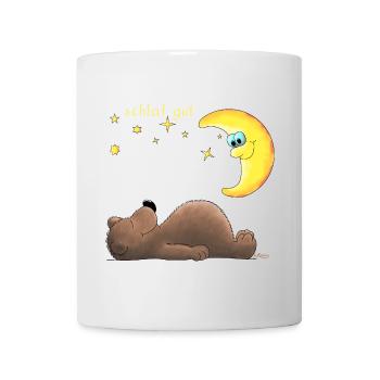 Doux ours - Mug blanc - blanc - Devant