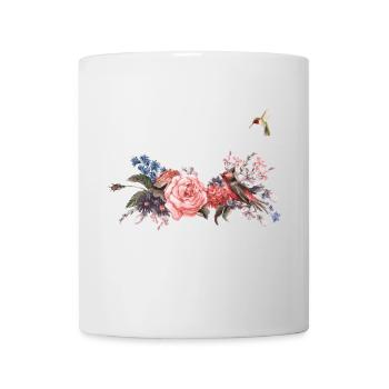 flower - Tasse - Weiß - Vorne