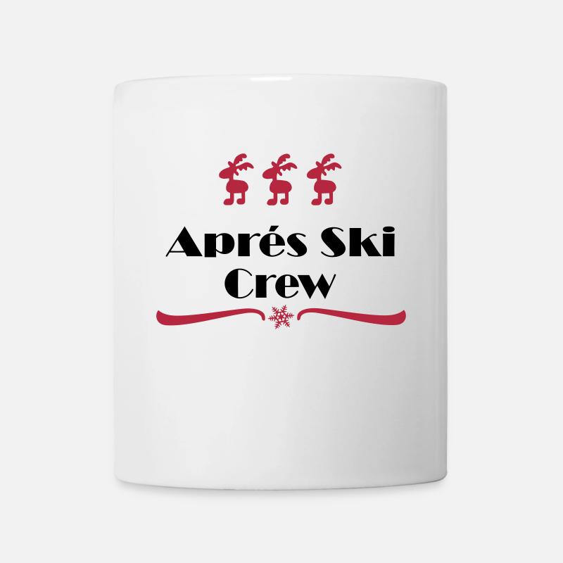apres ski - Tasse - Weiß