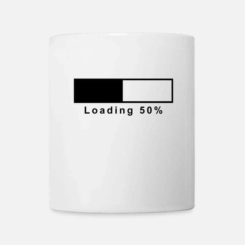 chargement - Mug blanc - blanc