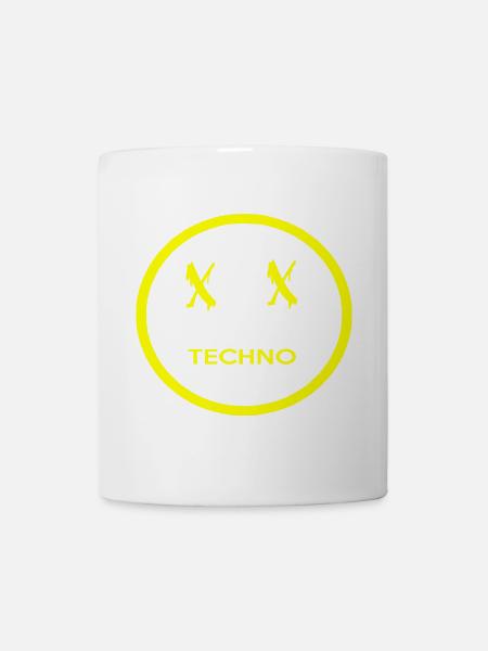 techno 45 - Mug - white