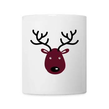 rentier hirsch tier - Tasse - Weiß - Vorne