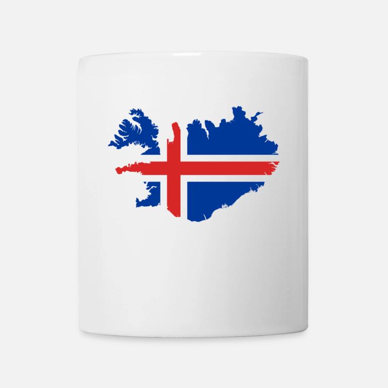 Island - Tasse - Weiß