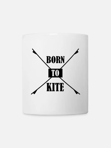 Kiteboard - Tasse - Weiß
