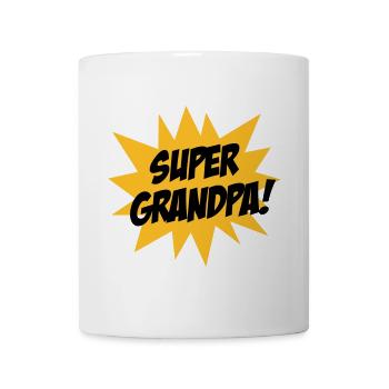 Super Grandpa ! - Mug - white - Front