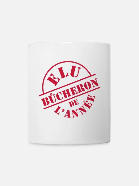 Bûcheron - Mug blanc - blanc