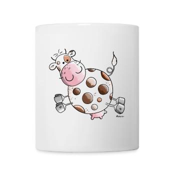 Molly Kuh - Tasse - Weiß - Vorne