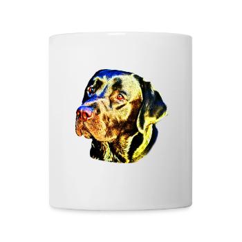 Kalle le Labrador - Mug blanc - blanc - Devant
