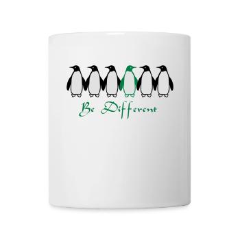 Be Different - Mug blanc - blanc - Devant