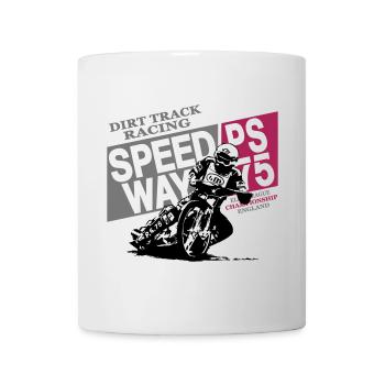 Speedway Racing - Tasse - Weiß - Vorne