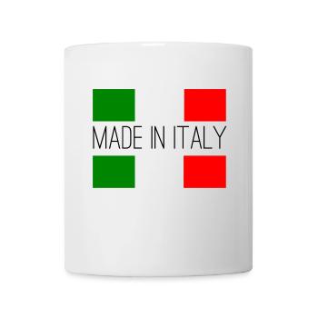 Made in Italy Logo - Mug - white - Front