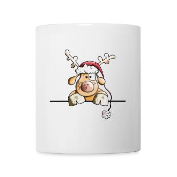Rufus das Rentier - Tasse - Weiß - Vorne