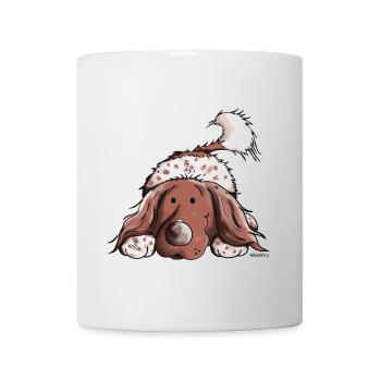 Drolliger Münsterländer - Tasse - Weiß - Vorne