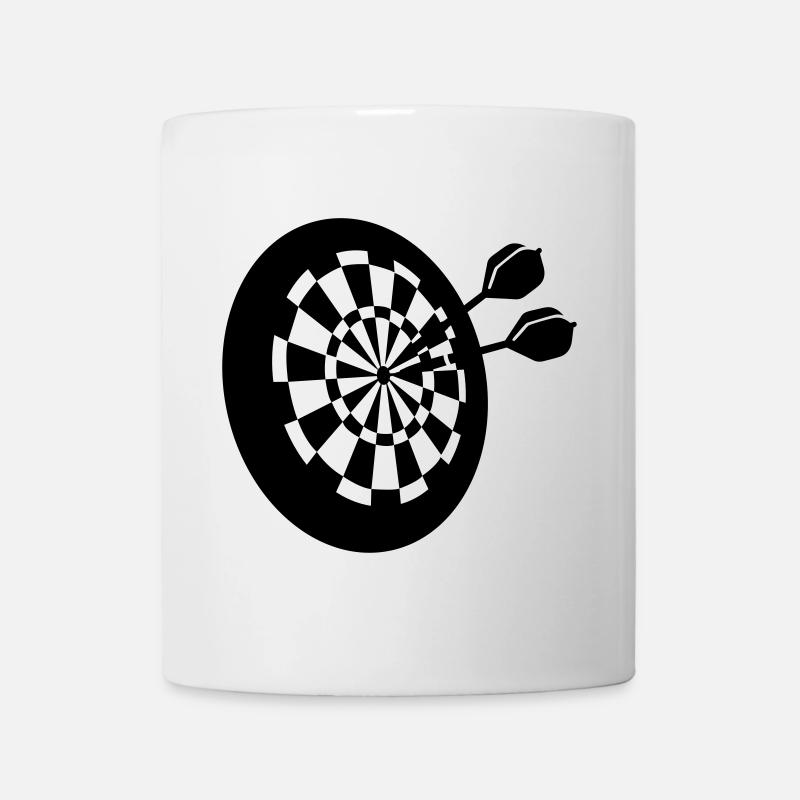 darts - Tasse - Weiß