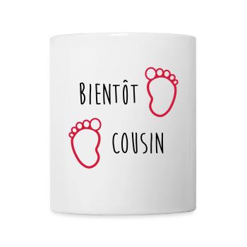 Onkel / Tante / Vetter / Cousin / Kusine - Tasse - Weiß - Vorne