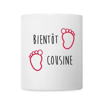 Onkel / Tante / Vetter / Cousin / Kusine - Tasse - Weiß - Vorne