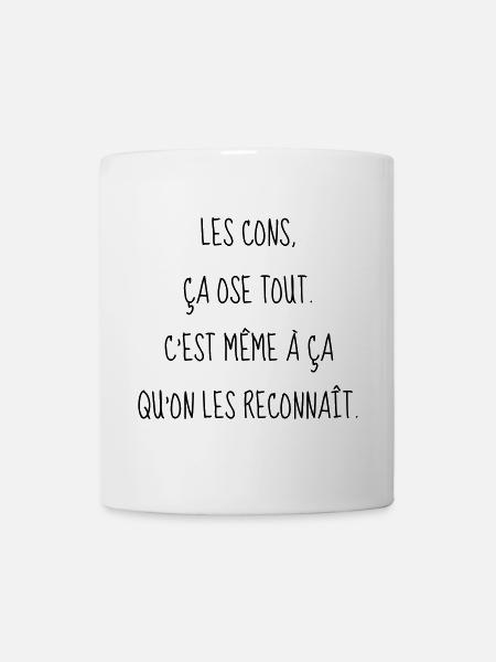 Cinéma / Citation / Série télé / Geek - Mug blanc - blanc