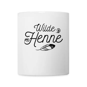 wilde Henne - Tasse - Weiß - Vorne