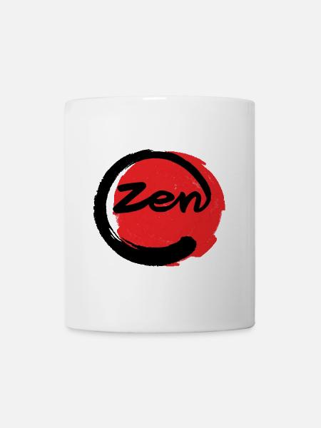 Zen - Mug blanc - blanc