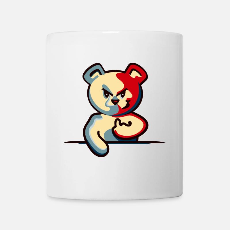 Teddy o Bär - Mir kann keener (teddy bear DDP) - Tasse - Weiß