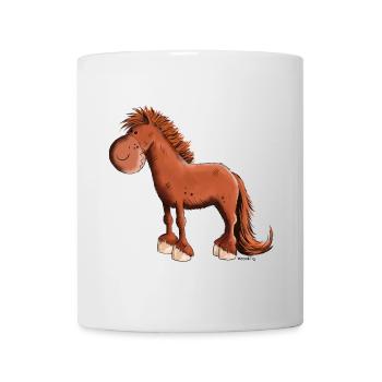 Da ist der Isländer - Tasse - Weiß - Vorne