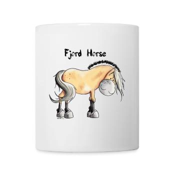 Cute Fjord Horse - Mug - white - Front