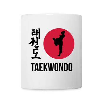 Taekwon-Do / Taekwondo / Taekwondoin / Art Martial - Mug blanc - blanc - Devant