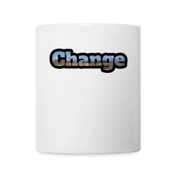 Change - Tasse - Weiß - Vorne