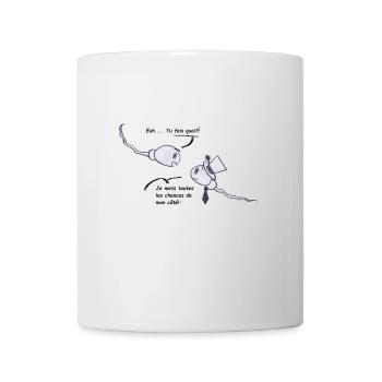 The elegant spermato - Mug - white - Front