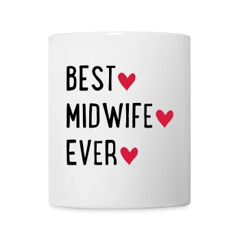 midwife - Mug - white - Front