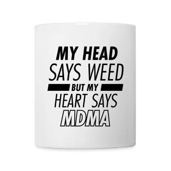 MDMA - Mug blanc - blanc - Devant