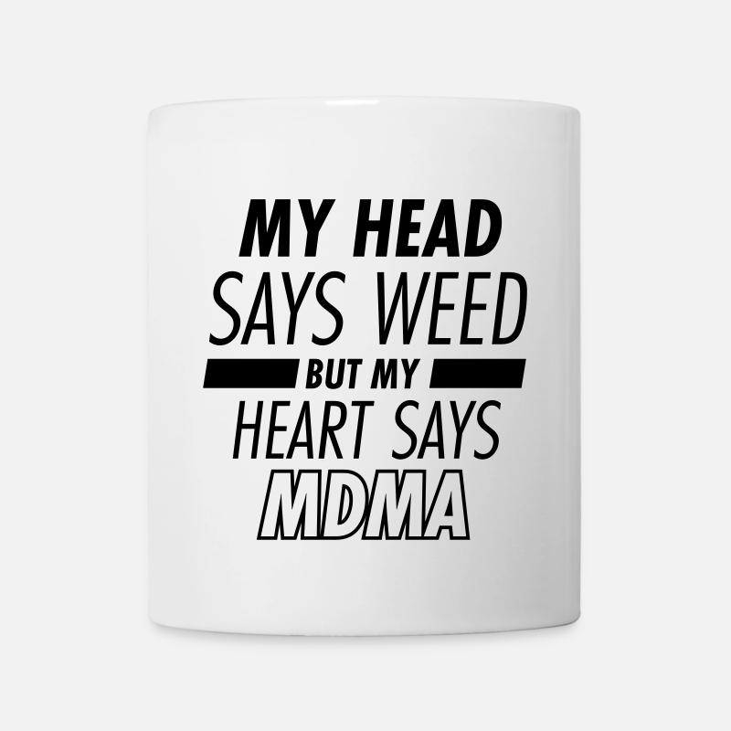 MDMA - Mug blanc - blanc