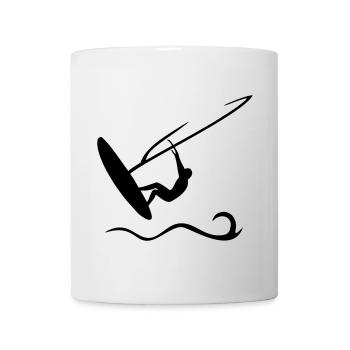 surfen wassersport - Tasse - Weiß - Vorne