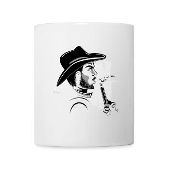 Cowboy Western Bandit Symbol Comic Wild - Mug - white - Front
